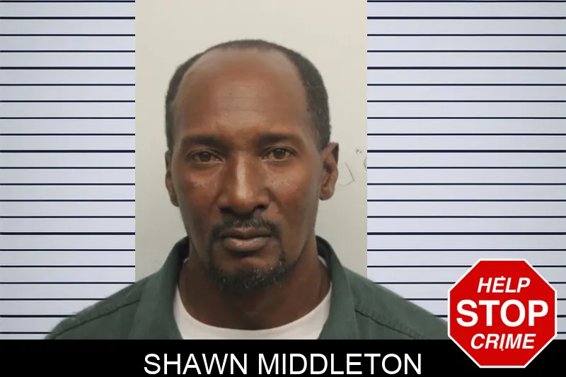 Shawn Middleton mugshot
