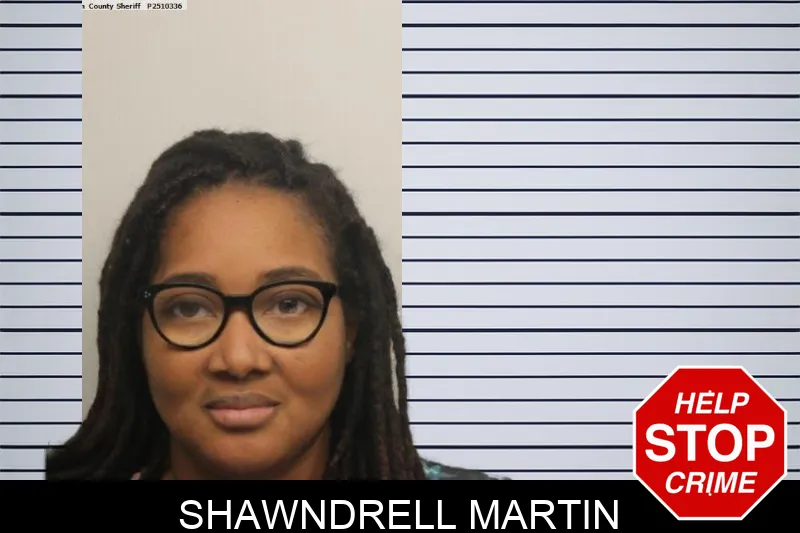 Shawndrell Martin mugshot