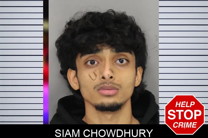 Siam Chowdhury mugshot