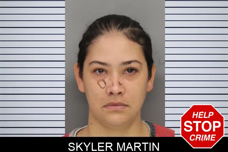 Skyler Martin mugshot