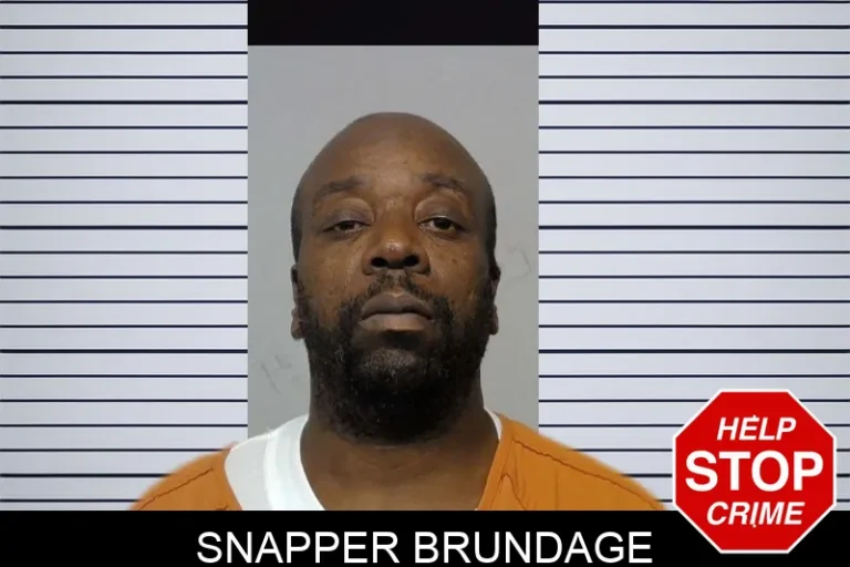 Snapper Brundage mugshot – Bibb County , Georgia Snapper Brundage