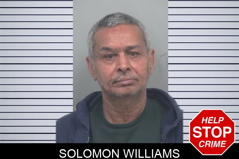 Solomon Williams mugshot