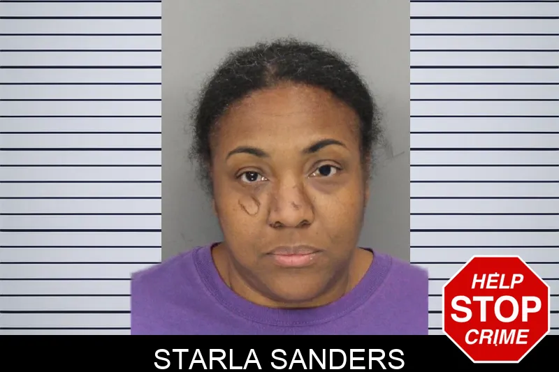 Starla Sanders mugshot
