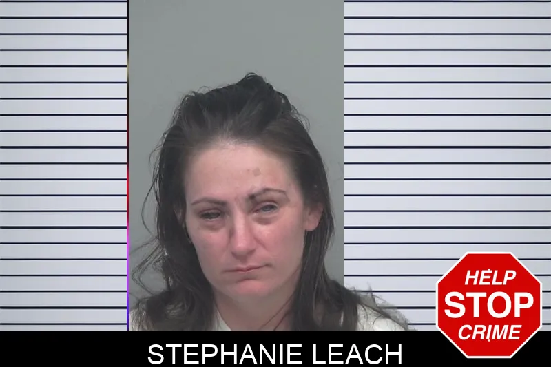 Stephanie Leach mugshot