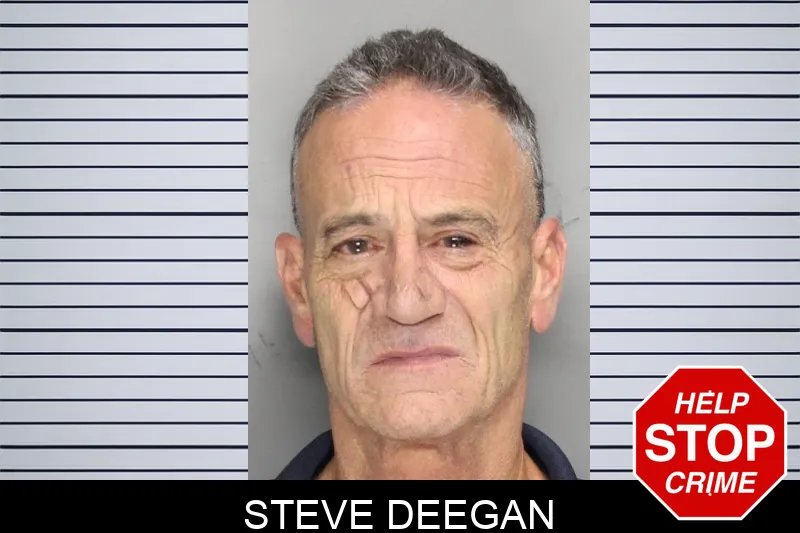 Steve Deegan mugshot