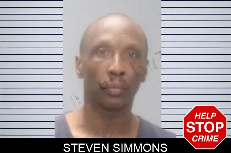 Steven Simmons mugshot
