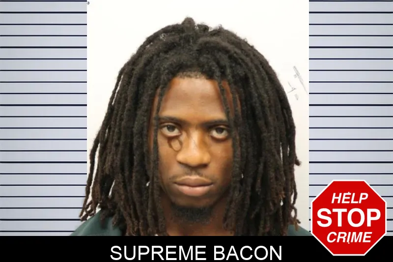 Supreme Bacon mugshot