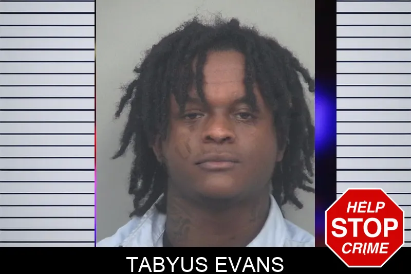 Tabyus Evans mugshot