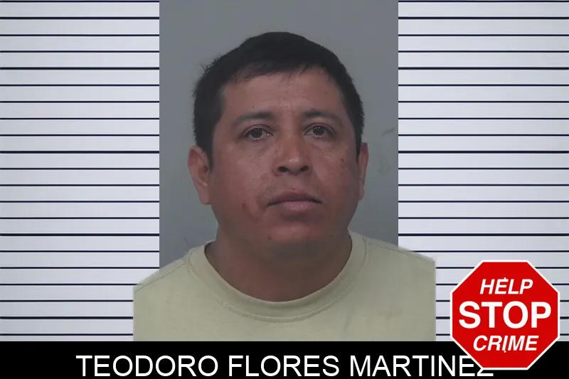 Teodoro Flores Martinez mugshot