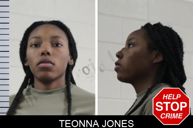 Teonna Jones mugshot