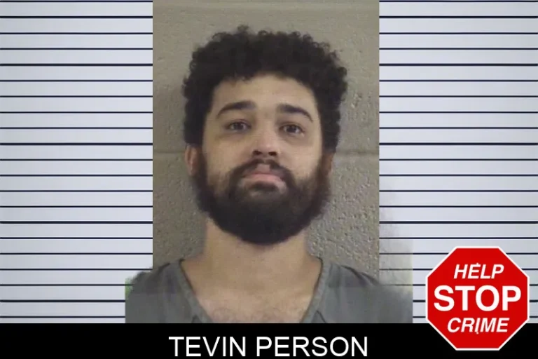 Tevin Person mugshot – Whitfield County , Georgia Tevin Person