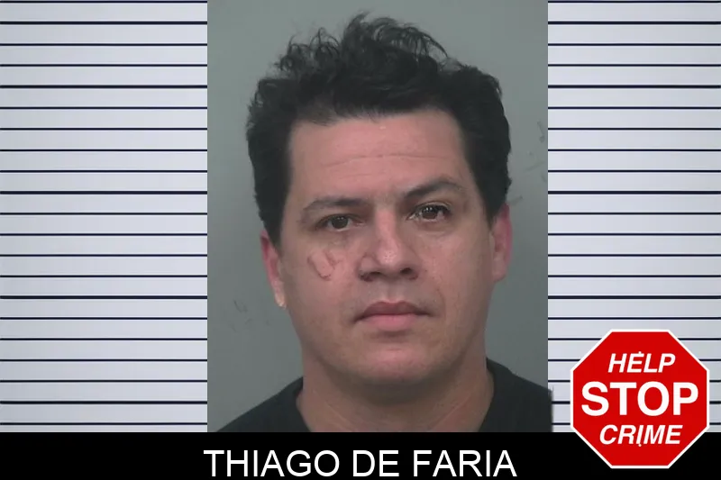 Thiago De Faria mugshot