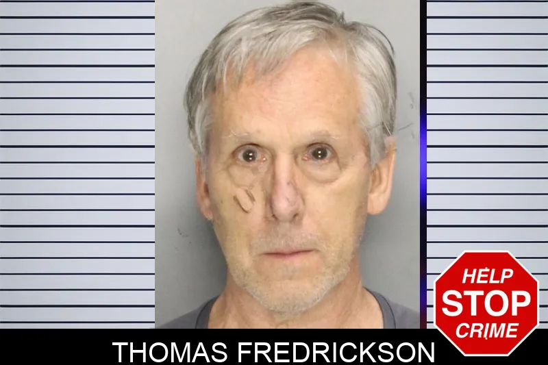 Thomas Fredrickson mugshot