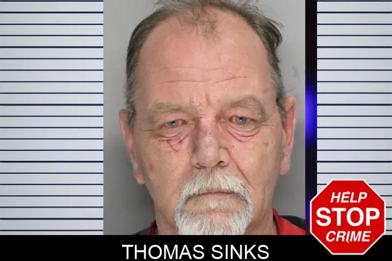 Thomas Sinks mugshot – Cobb County , Georgia Thomas Sinks