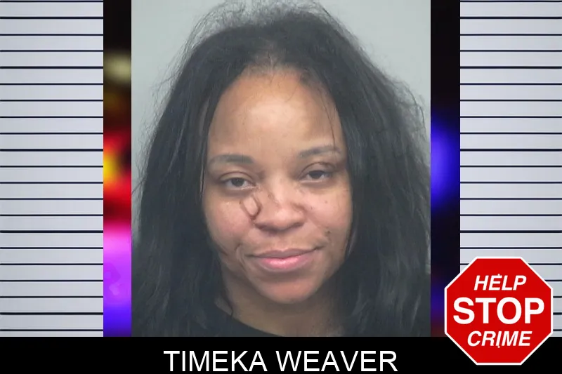 Timeka Weaver Mugshots