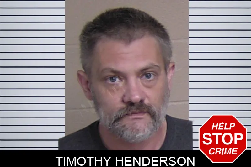 Timothy Henderson mugshot