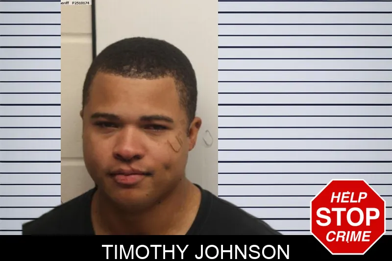 Timothy Johnson mugshot
