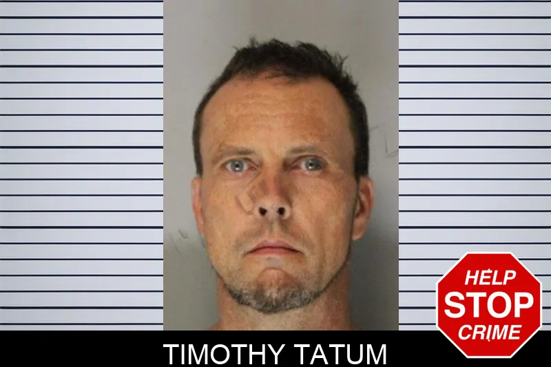 Timothy Tatum mugshot