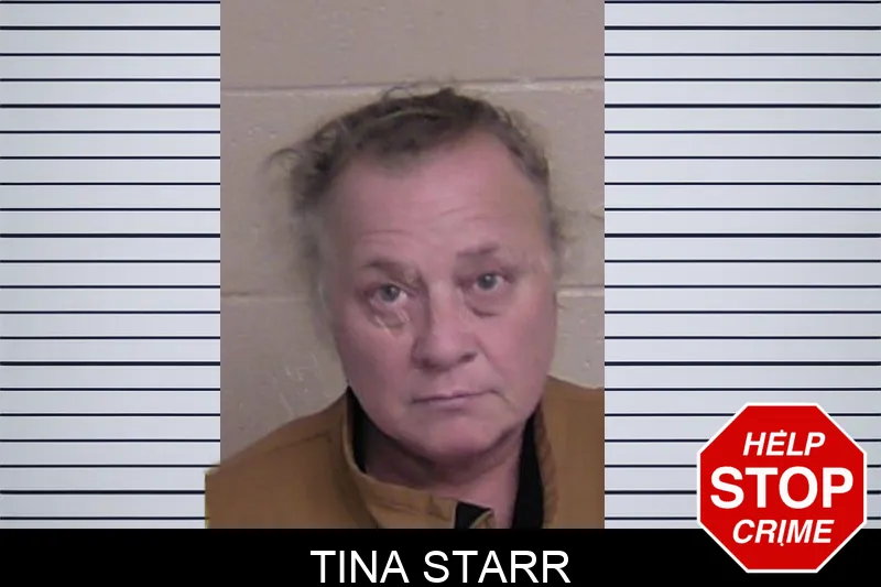 Tina Starr mugshot