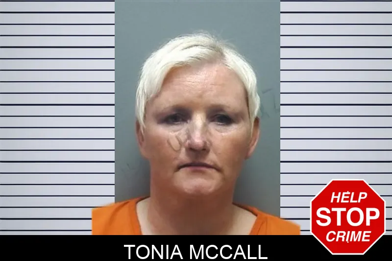 Tonia McCall mugshot