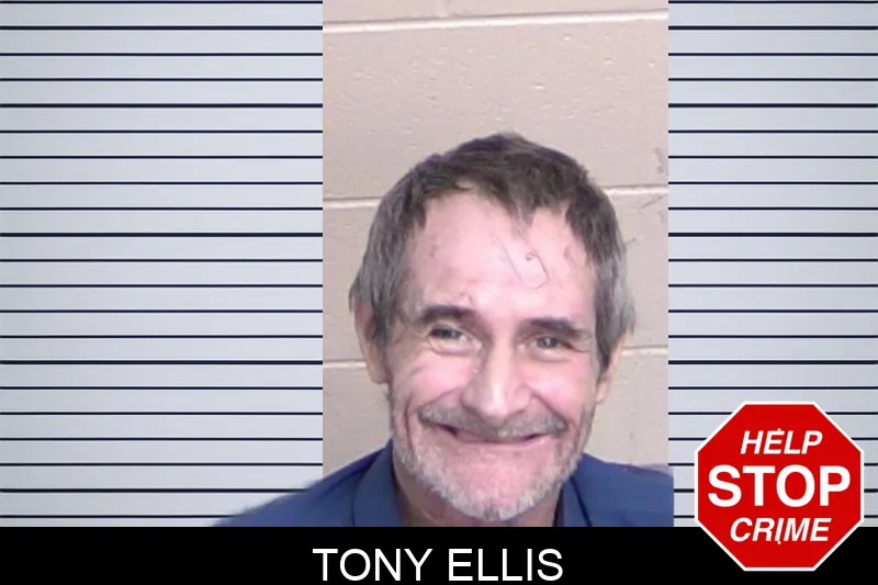 Tony Ellis mugshot
