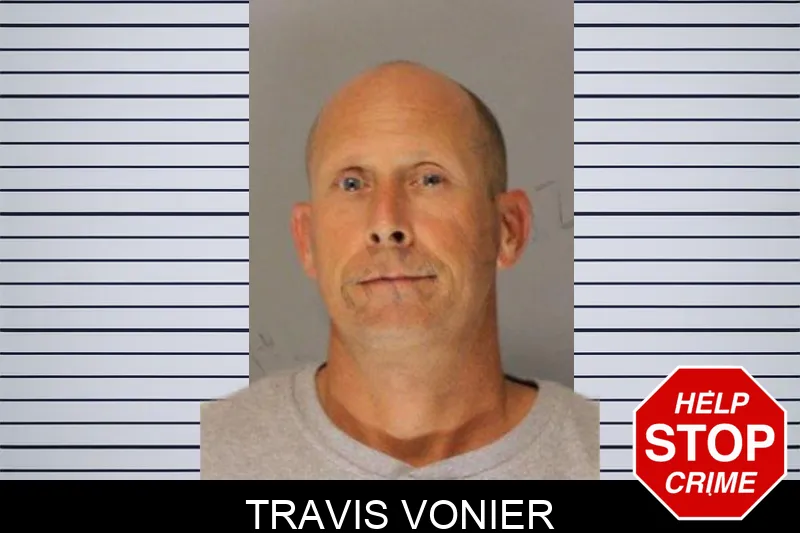 Travis Vonier mugshot