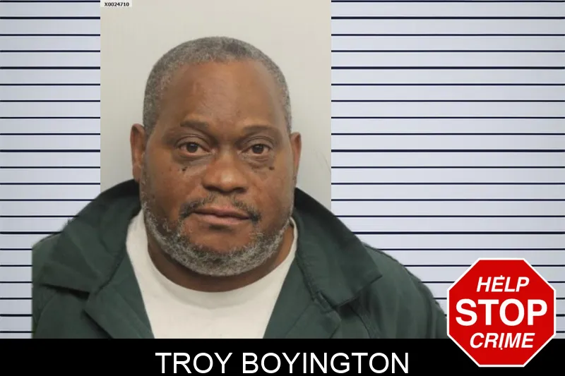 Troy Boyington mugshot