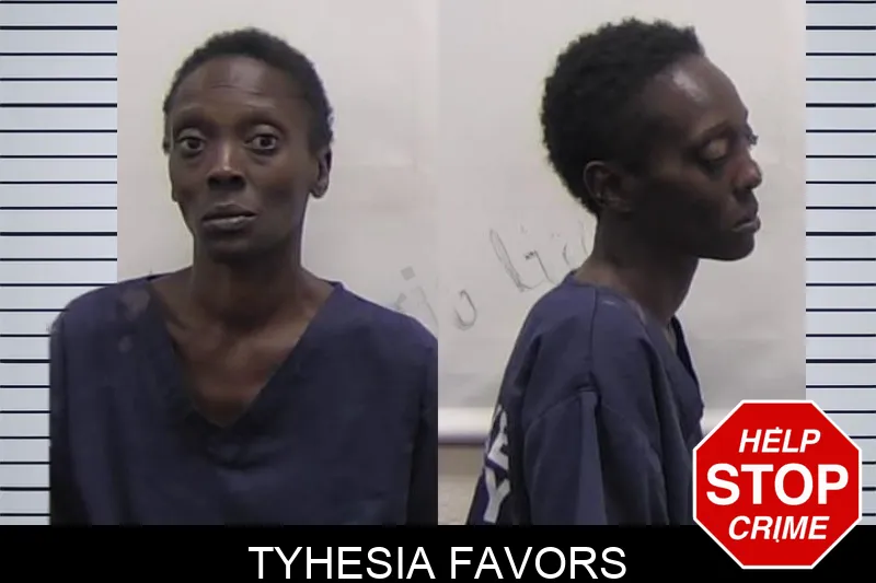Tyhesia Favors Mugshots