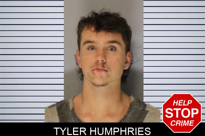 Tyler Humphries Mugshots