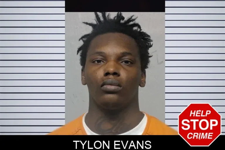 Tylon Evans mugshot – Bibb County , Georgia Tylon Evans