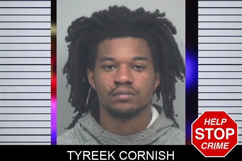 Tyreek Cornish mugshot