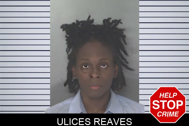 Ulices Reaves mugshot