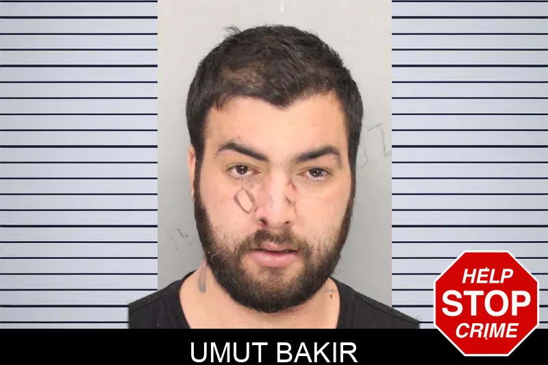 Umut Bakir mugshot