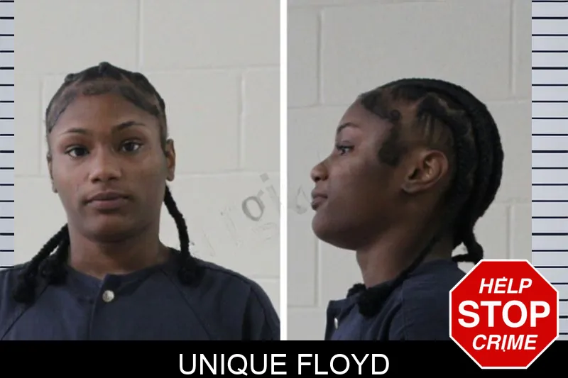 Unique Floyd mugshot – Houston County , Georgia Unique Floyd mugshot