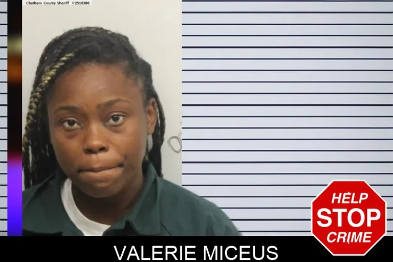 Valerie Miceus mugshot – Chatham County , Georgia Valerie Miceus
