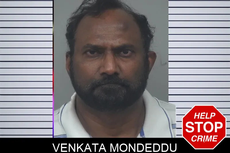 Venkata Mondeddu mugshot