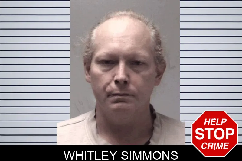 Whitley Simmons mugshot