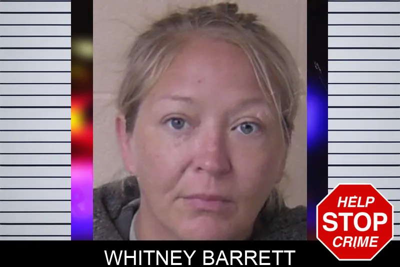 Whitney Barrett mugshot
