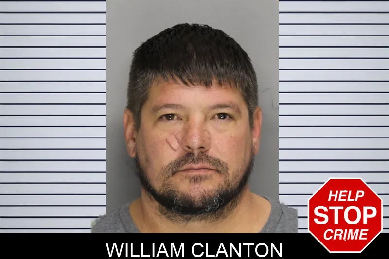 William Clanton mugshot