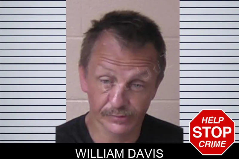 William Davis mugshot