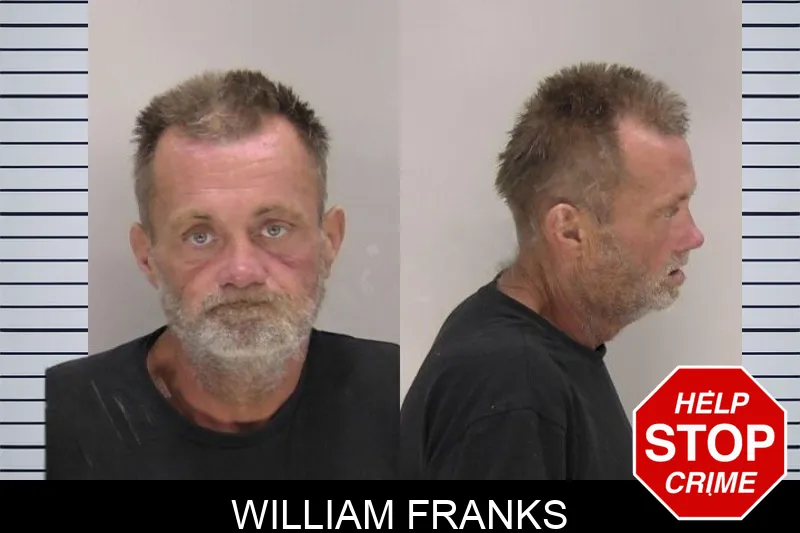 William Franks mugshot