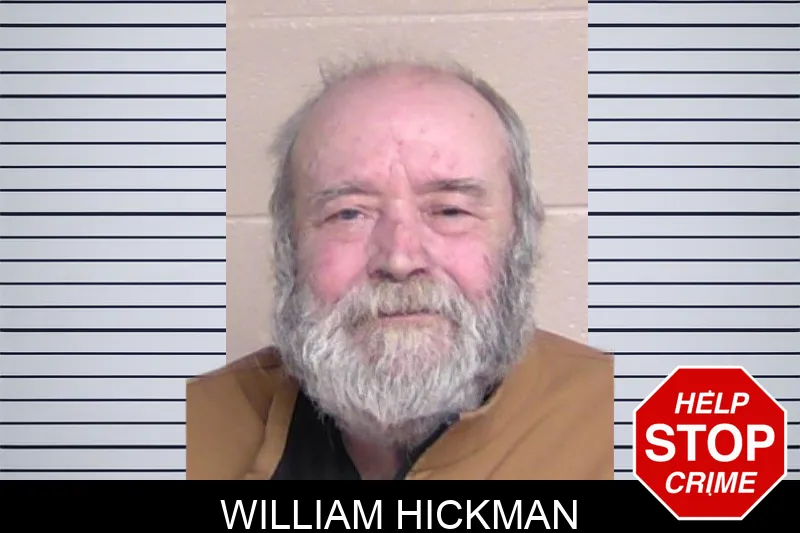 William Hickman mugshot