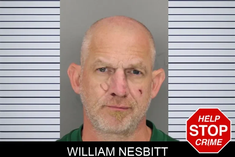 William Nesbitt mugshot – Cobb County , Georgia William Nesbitt
