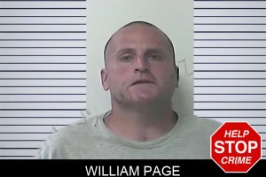 William Page mugshot