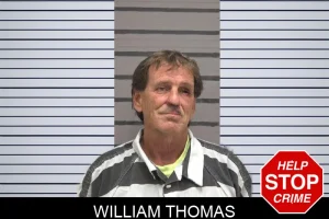 William Thomas mugshot