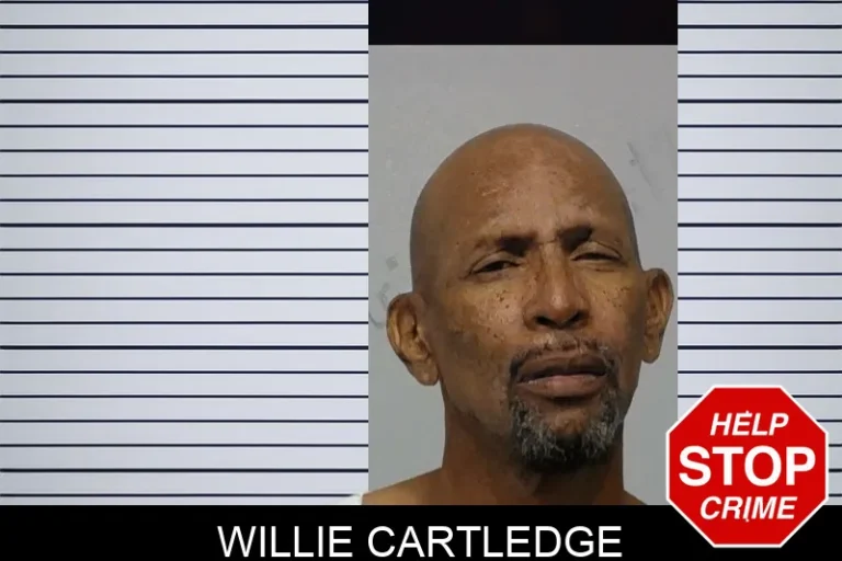 Willie Cartledge mugshot – Bibb County , Georgia Willie Cartledge