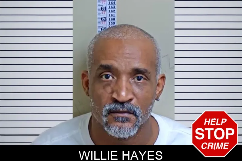 Willie Hayes mugshot