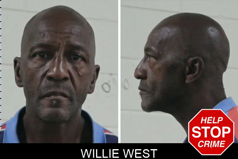 Willie West mugshot