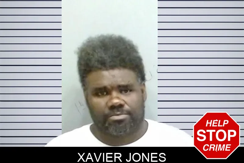Xavier Jones mugshot