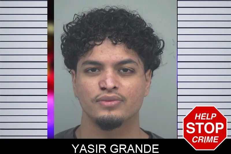 Yasir Grande mugshot